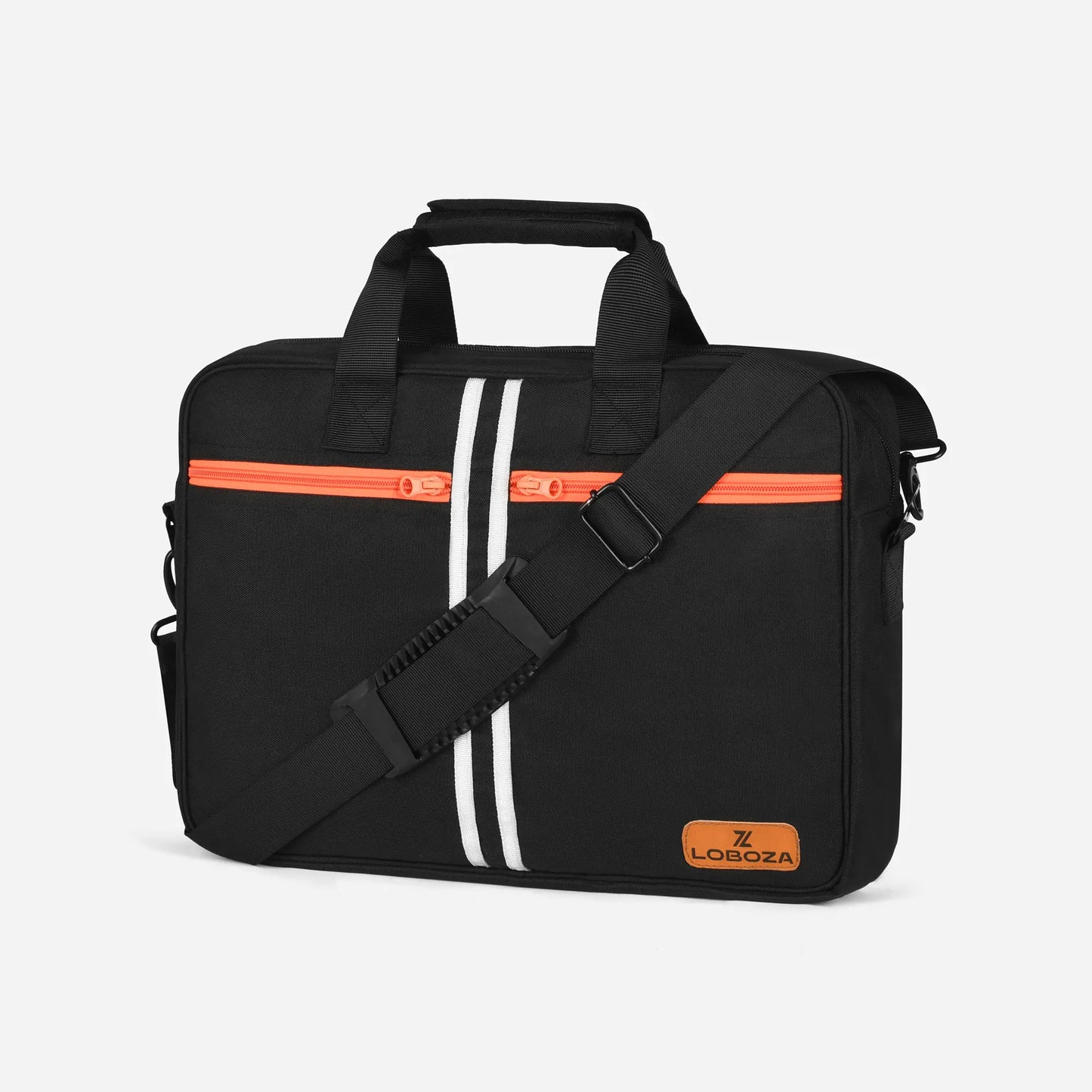 Executive Messenger Laptop Bag – Black