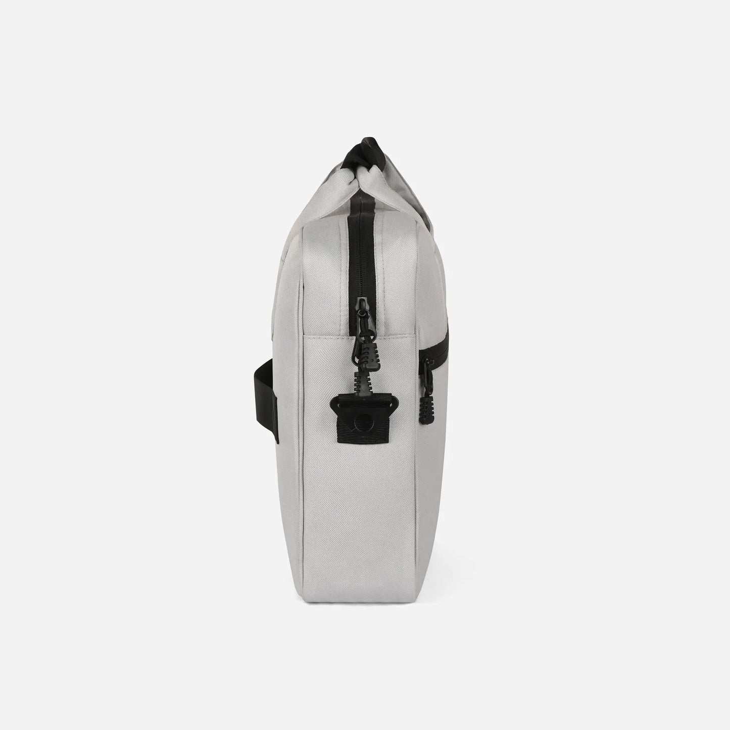 Loboza Laptop Messenger Bag in Light Gray