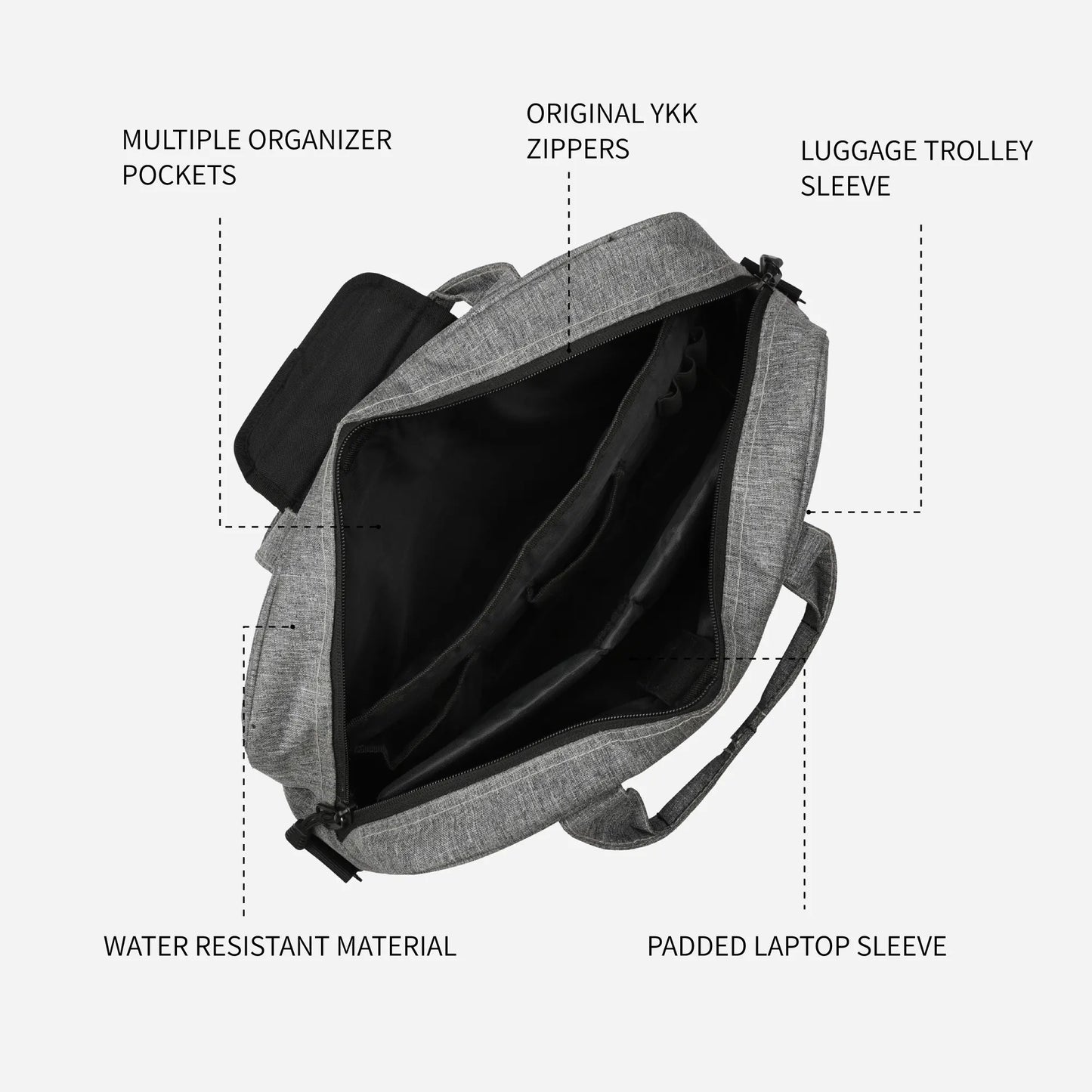 Business Pro Laptop Bag - Dark Gray