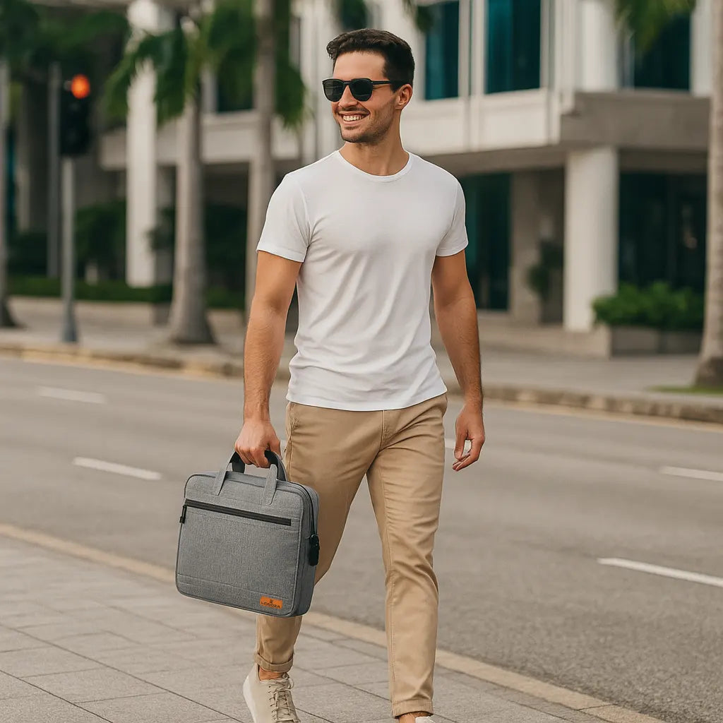 Business Pro Laptop Bag - Dark Gray
