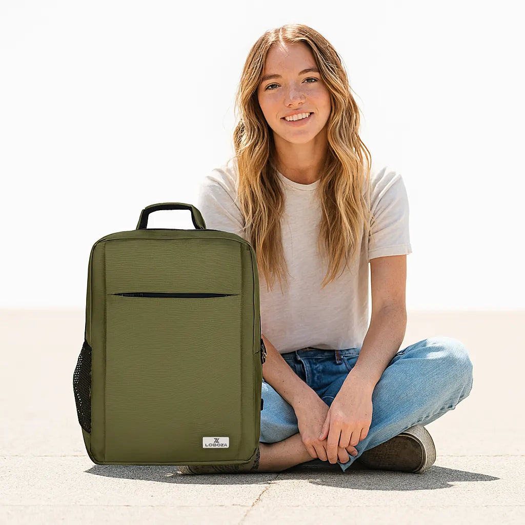 Loboza Norte Backpack - Olive Green