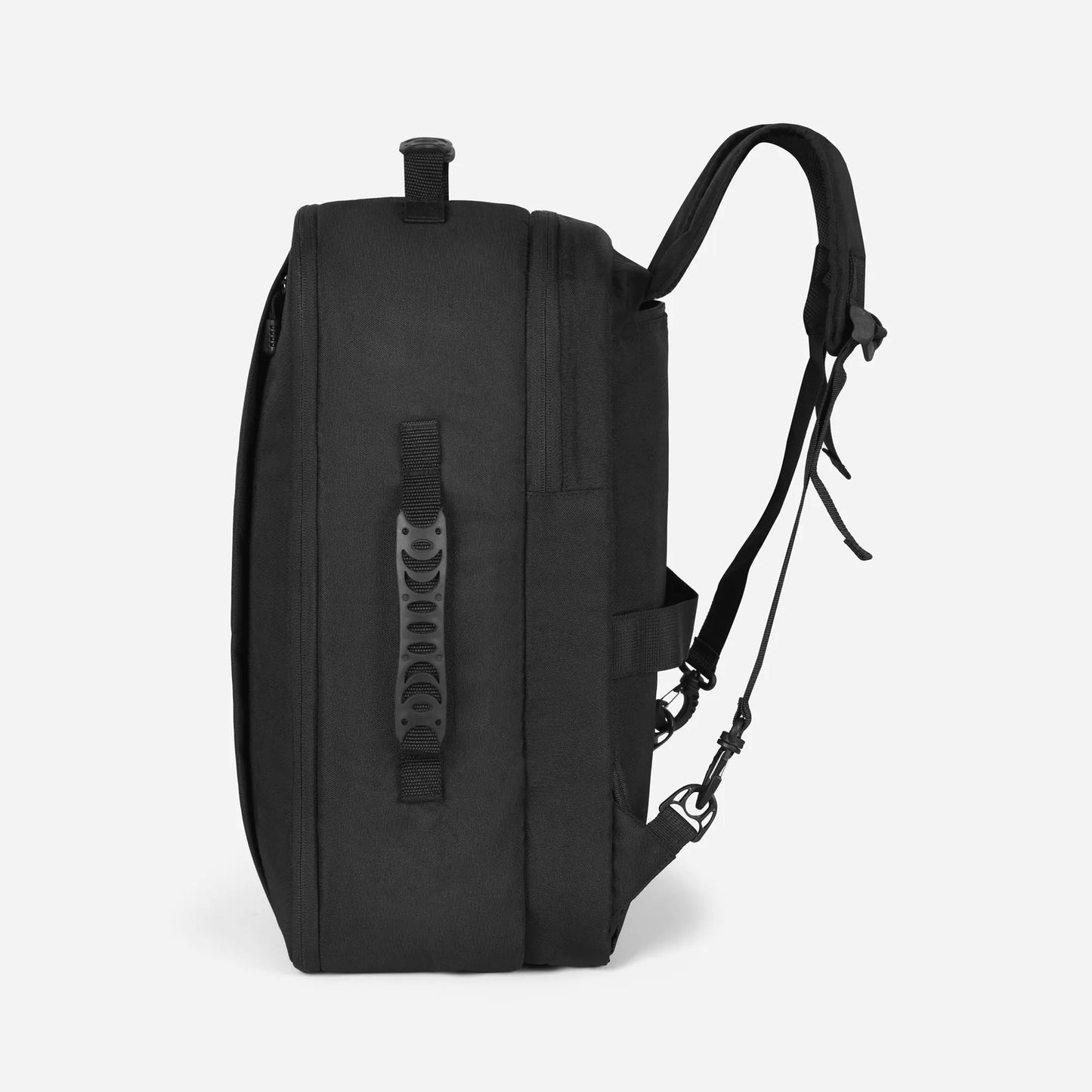 Loboza Dual-Mode Messenger Laptop Backpack- Black