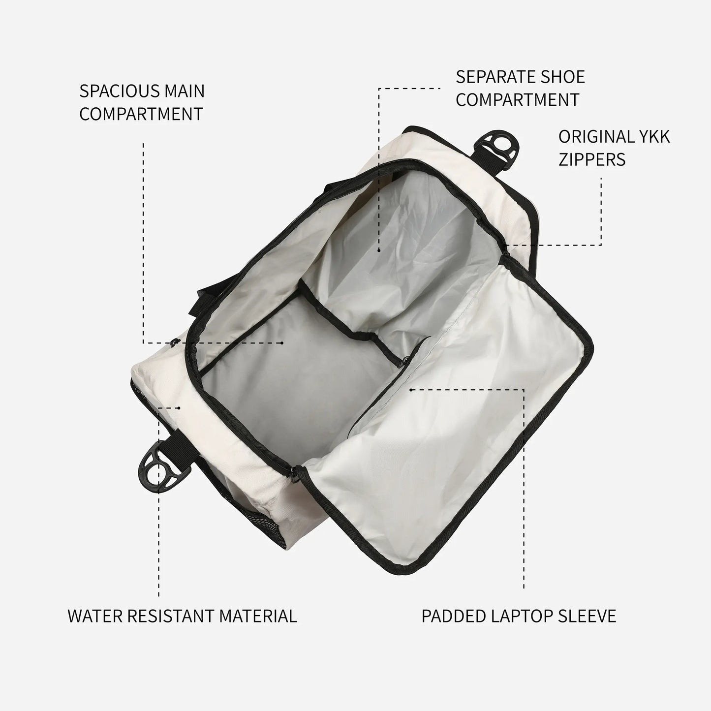 Loboza Gym & Travel Duffle in Light Brown