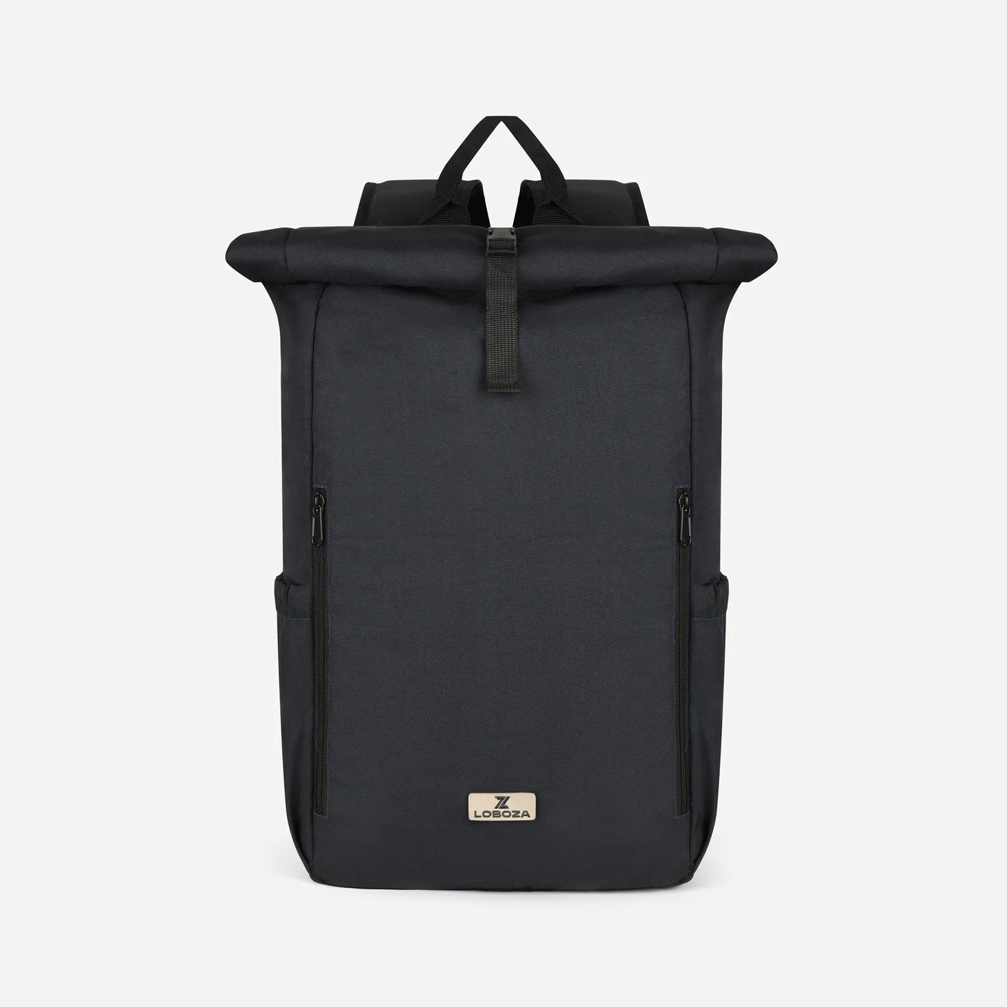 Loboza Explorer Roll-Top Backpack - Dark Navy
