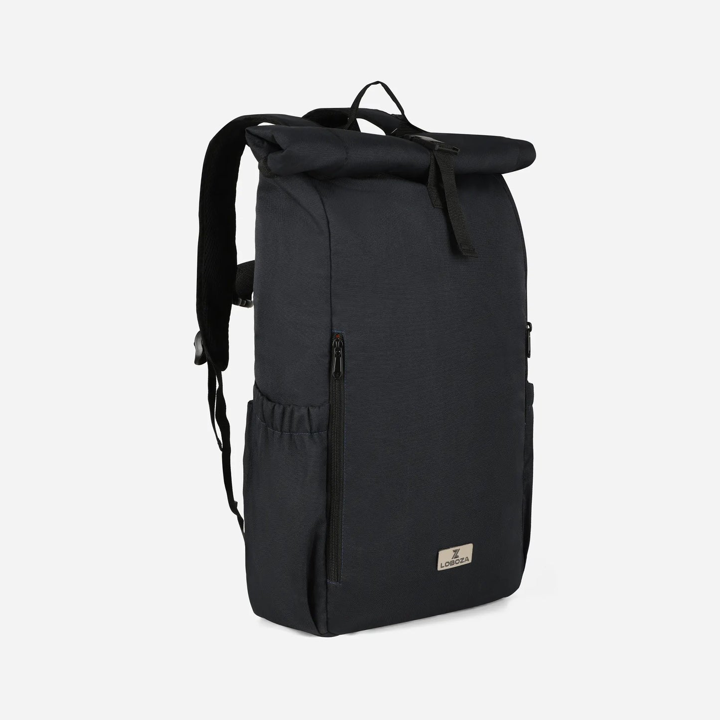 Loboza Explorer Roll-Top Backpack - Dark Navy