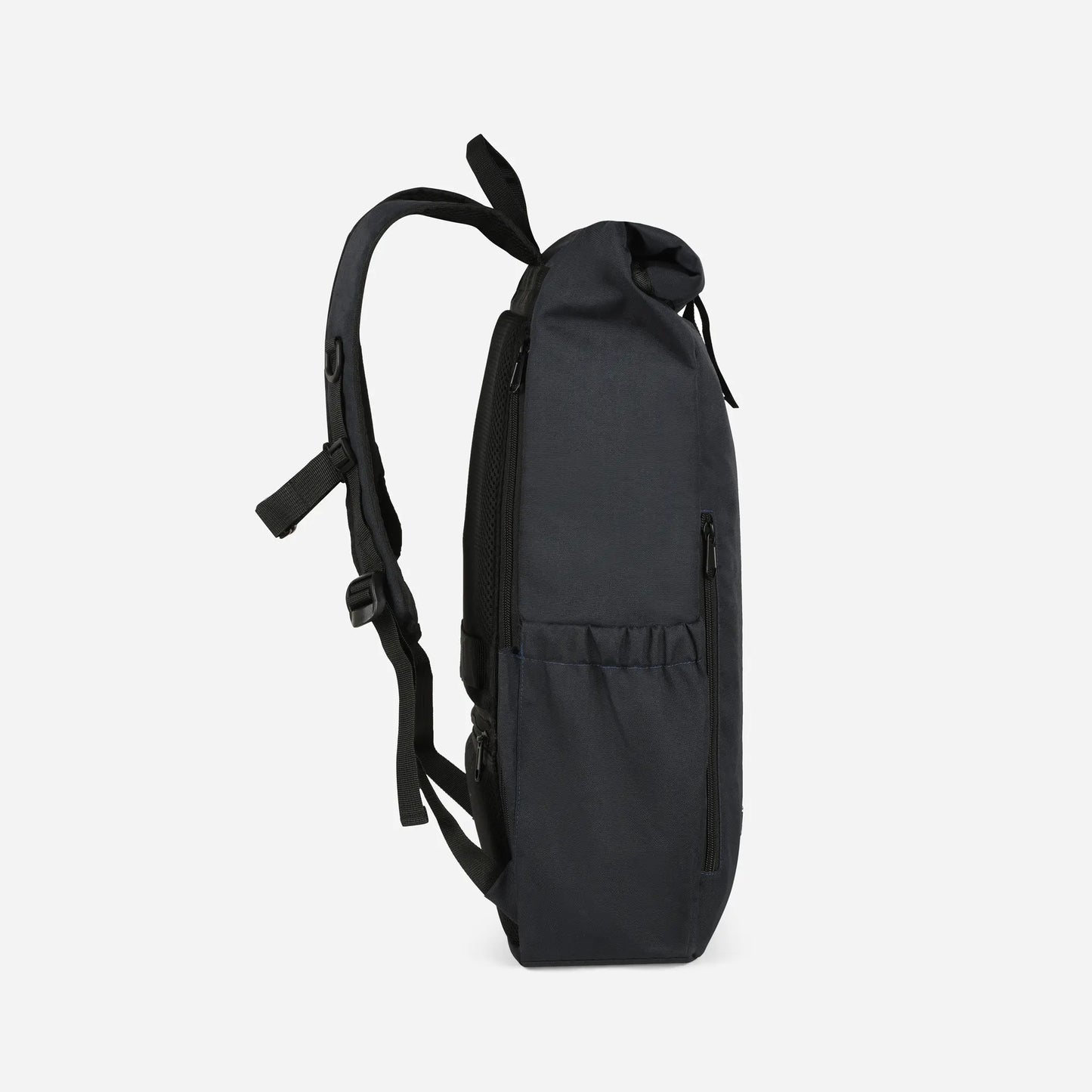 Loboza Explorer Roll-Top Backpack - Dark Navy