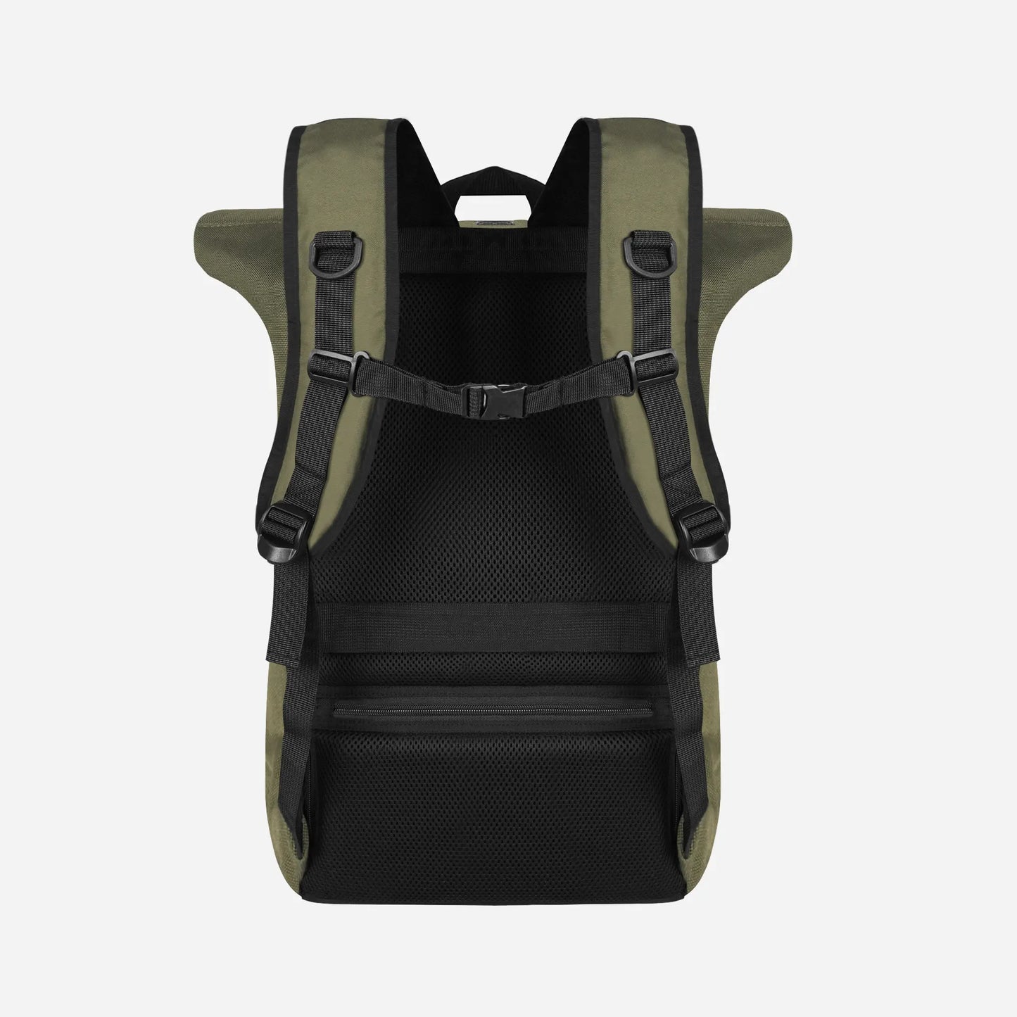 Loboza Explorer Roll-Top Backpack - Olive Green