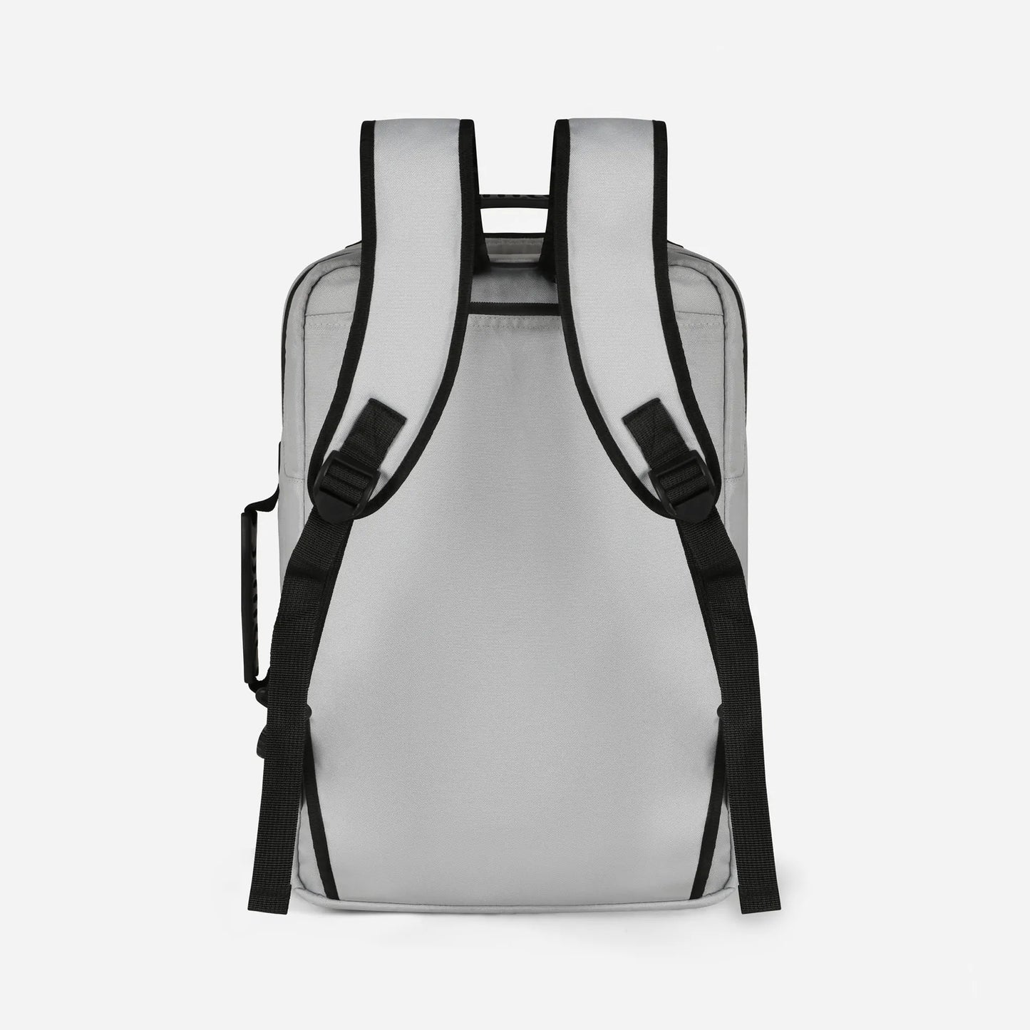 Loboza Dual-Mode Messenger Laptop Backpack- Light Gray