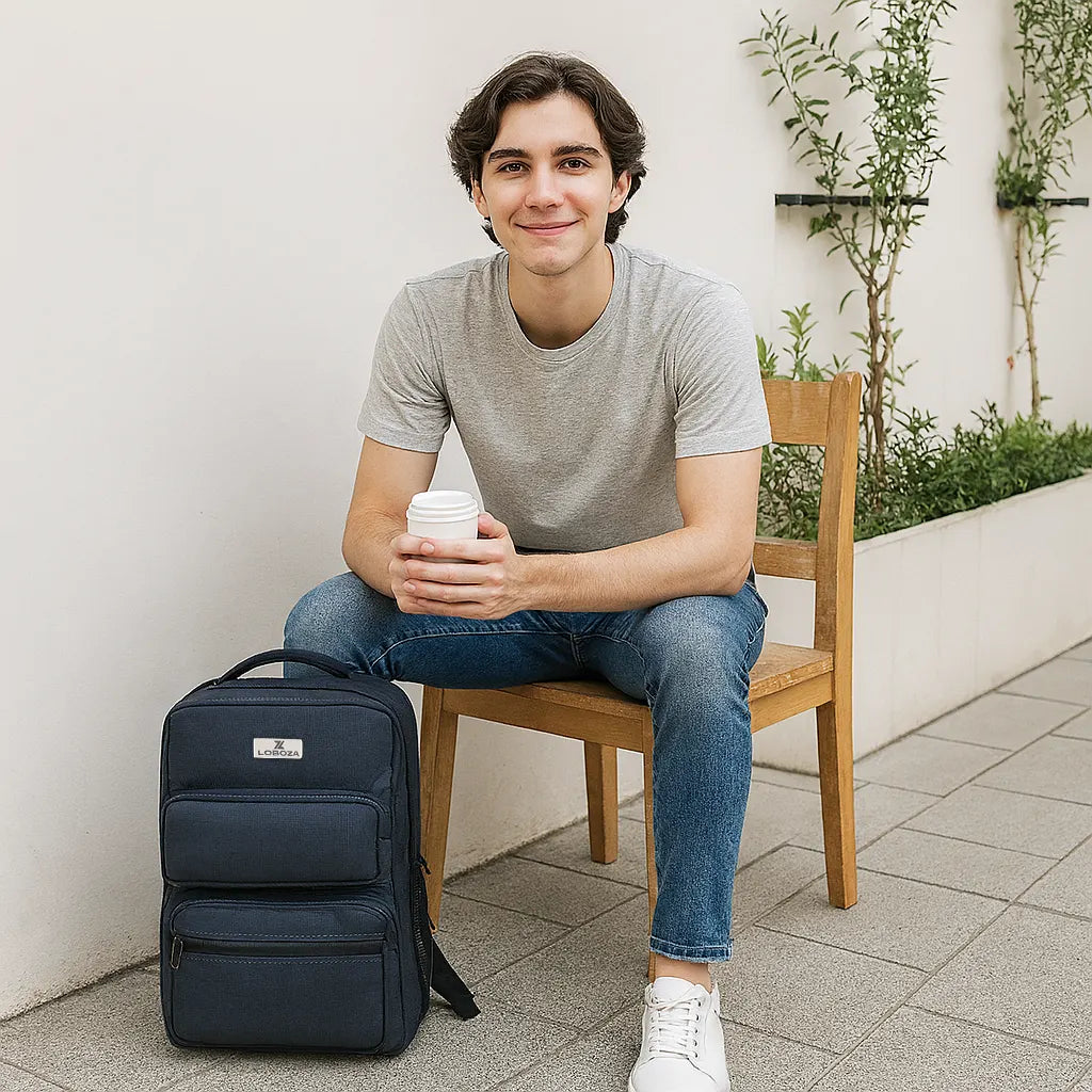 Loboza DailyGo Backpack - Dark Navy