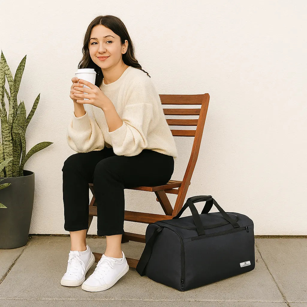 Loboza Gym & Travel Duffle in Dark Navy