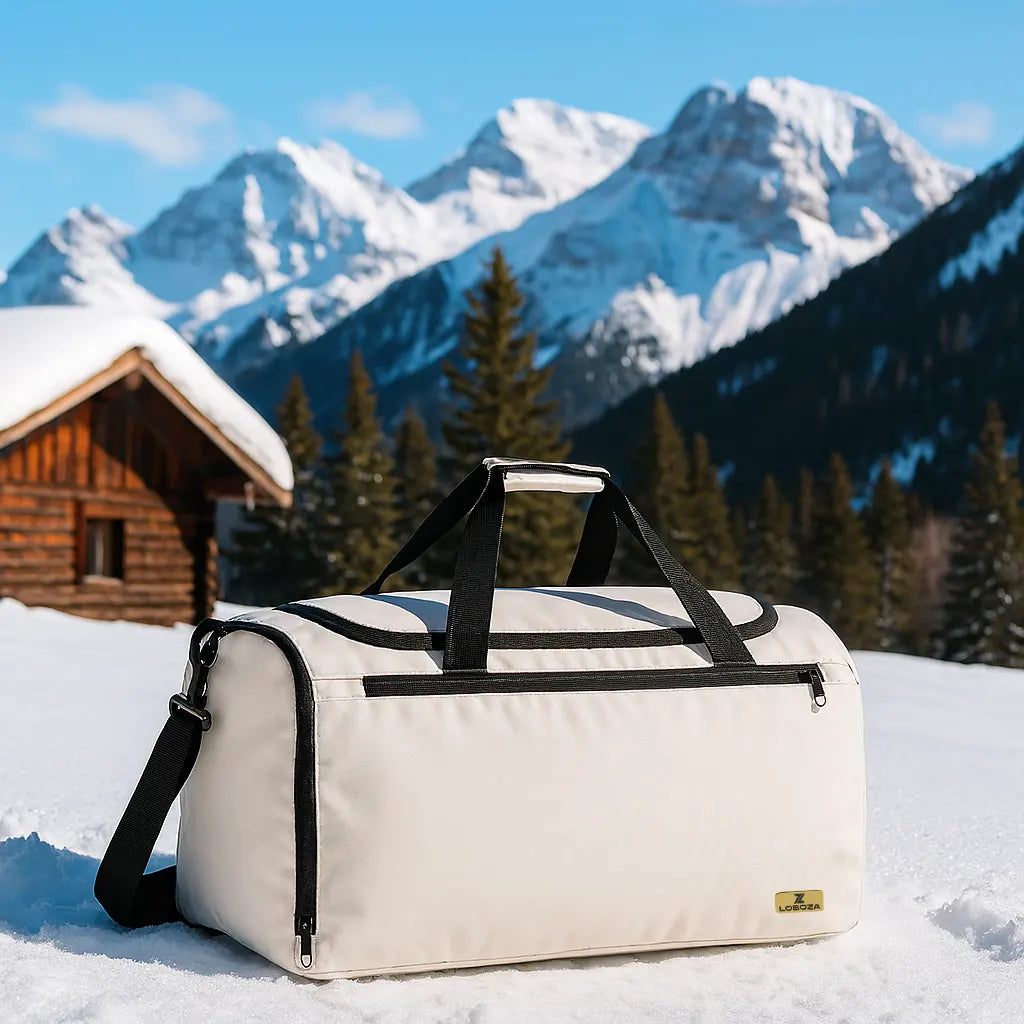 Loboza Gym & Travel Duffle in Light Brown