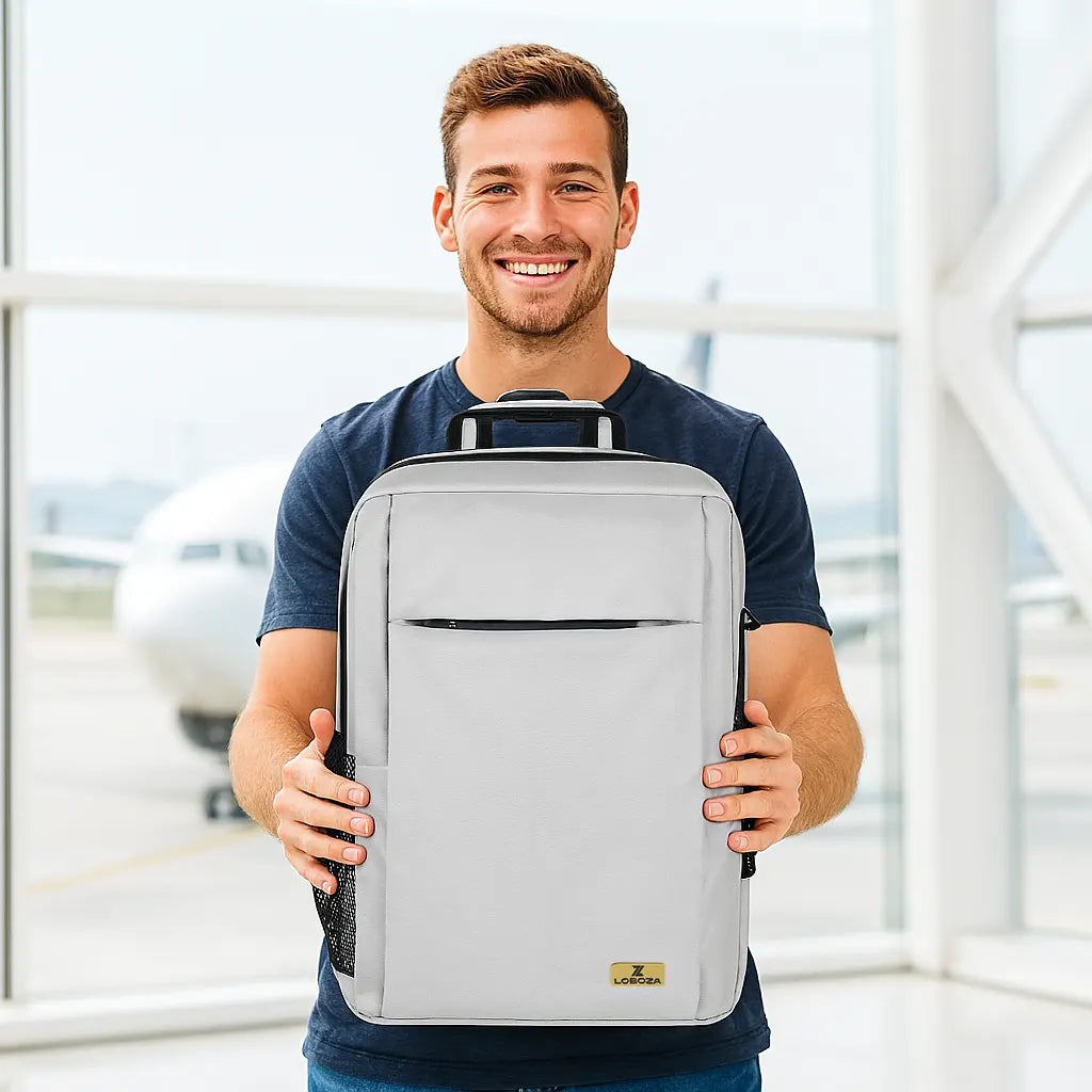 Loboza Norte Backpack - Light Gray