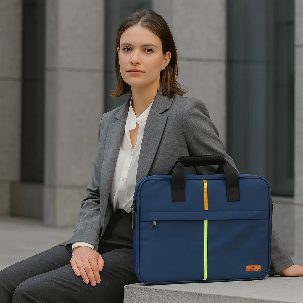 Loboza Business Pro Laptop Bag - Dark Navy