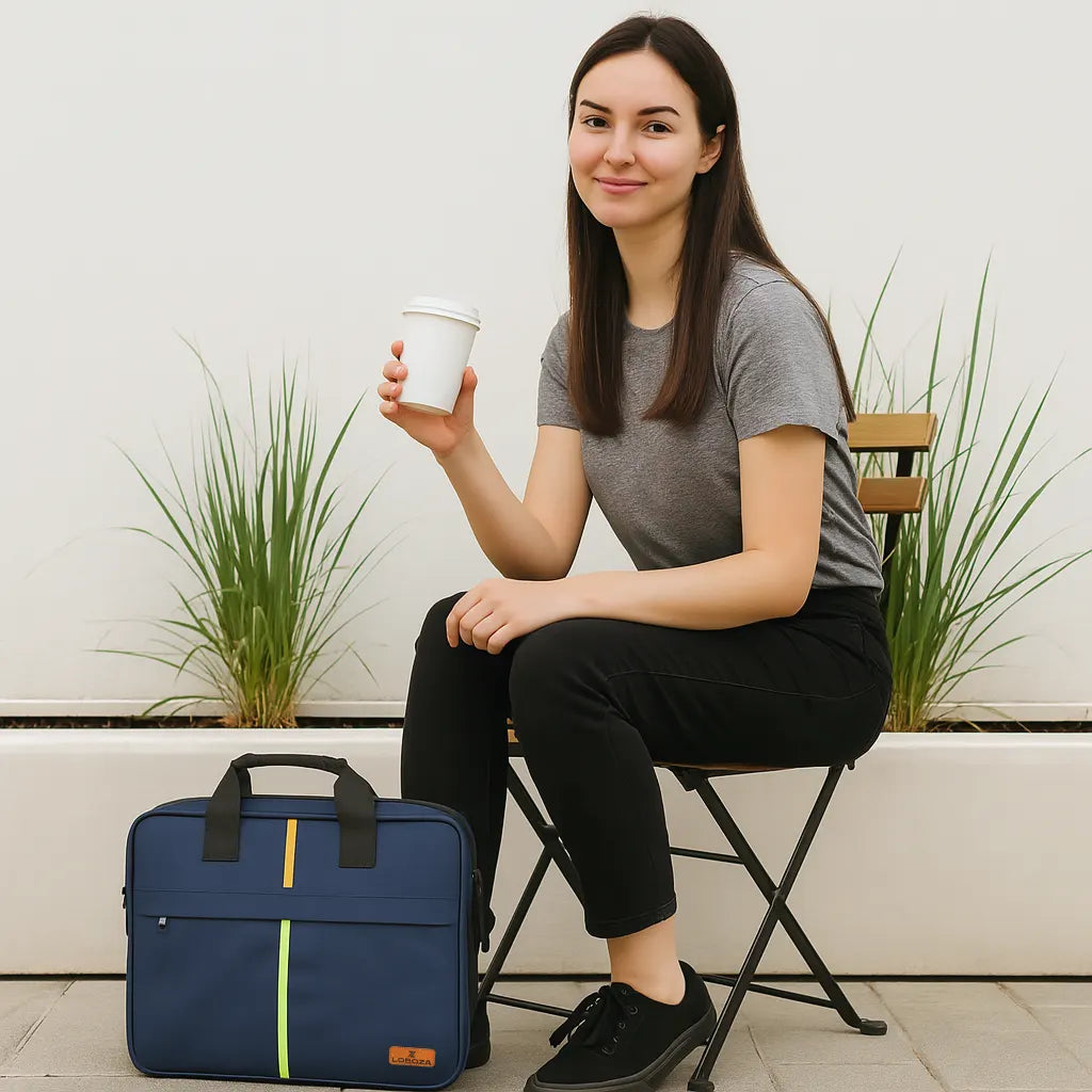 Loboza Business Pro Laptop Bag - Dark Navy