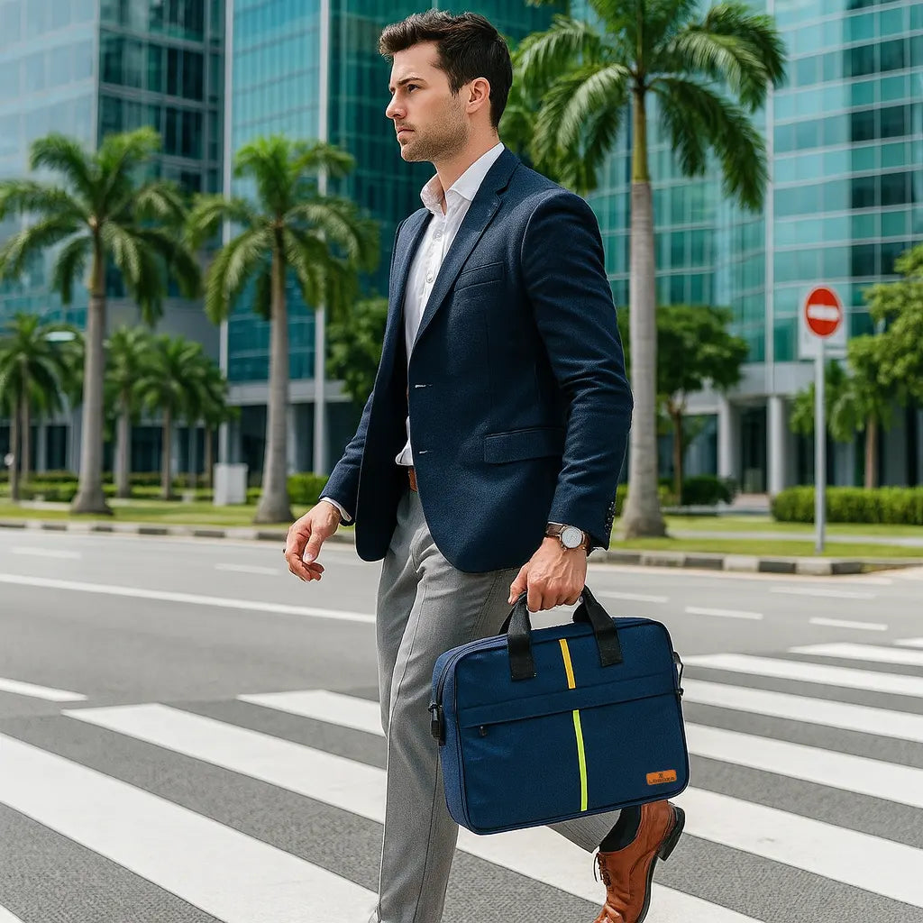Loboza Business Pro Laptop Bag - Dark Navy