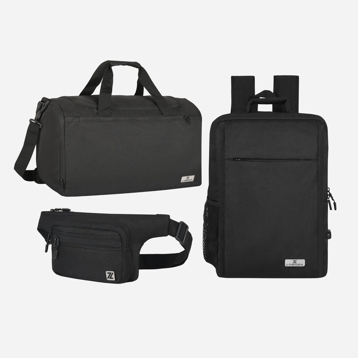 Loboza Safari Pro Travel Set - Black