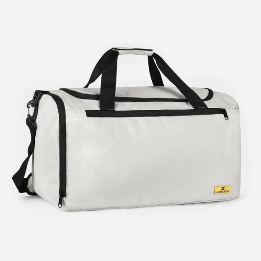 Loboza Gym & Travel Duffle in Light Gray