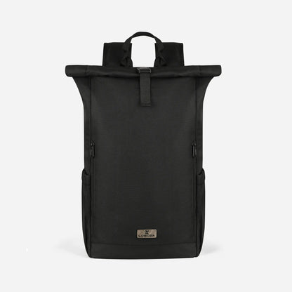 Loboza Explorer Roll-Top Backpack - Black