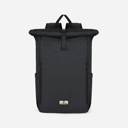Loboza Explorer Roll-Top Backpack - Dark Navy