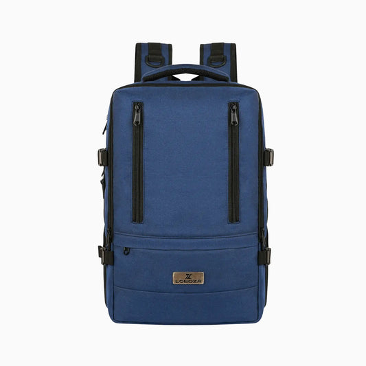 Loboza Nomad Clamshell Travelling Backpack - Navy Blue