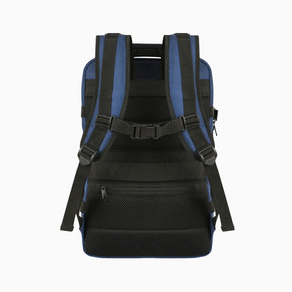 Loboza Nomad Clamshell Travelling Backpack - Navy Blue