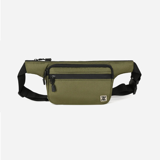Loboza Safari Crossbody Bag - Olive Green