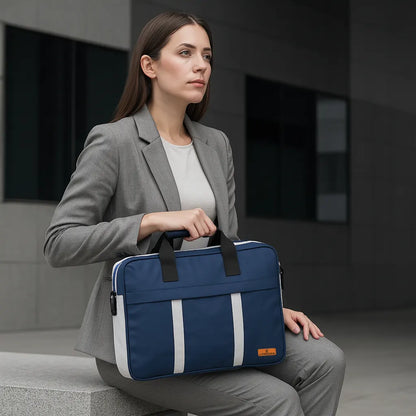 Business Pro Laptop Bag in Dark Navy