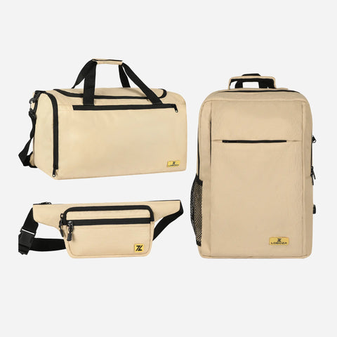 Loboza Norte Travel Set - Beige