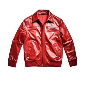 Red Leather Jackets for Mens